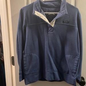 State of Mine Texas Logo Womens Blue Sweatshirt, Small